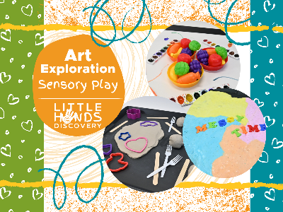 Art Exploration Sensory Play (18 months -6 Years)